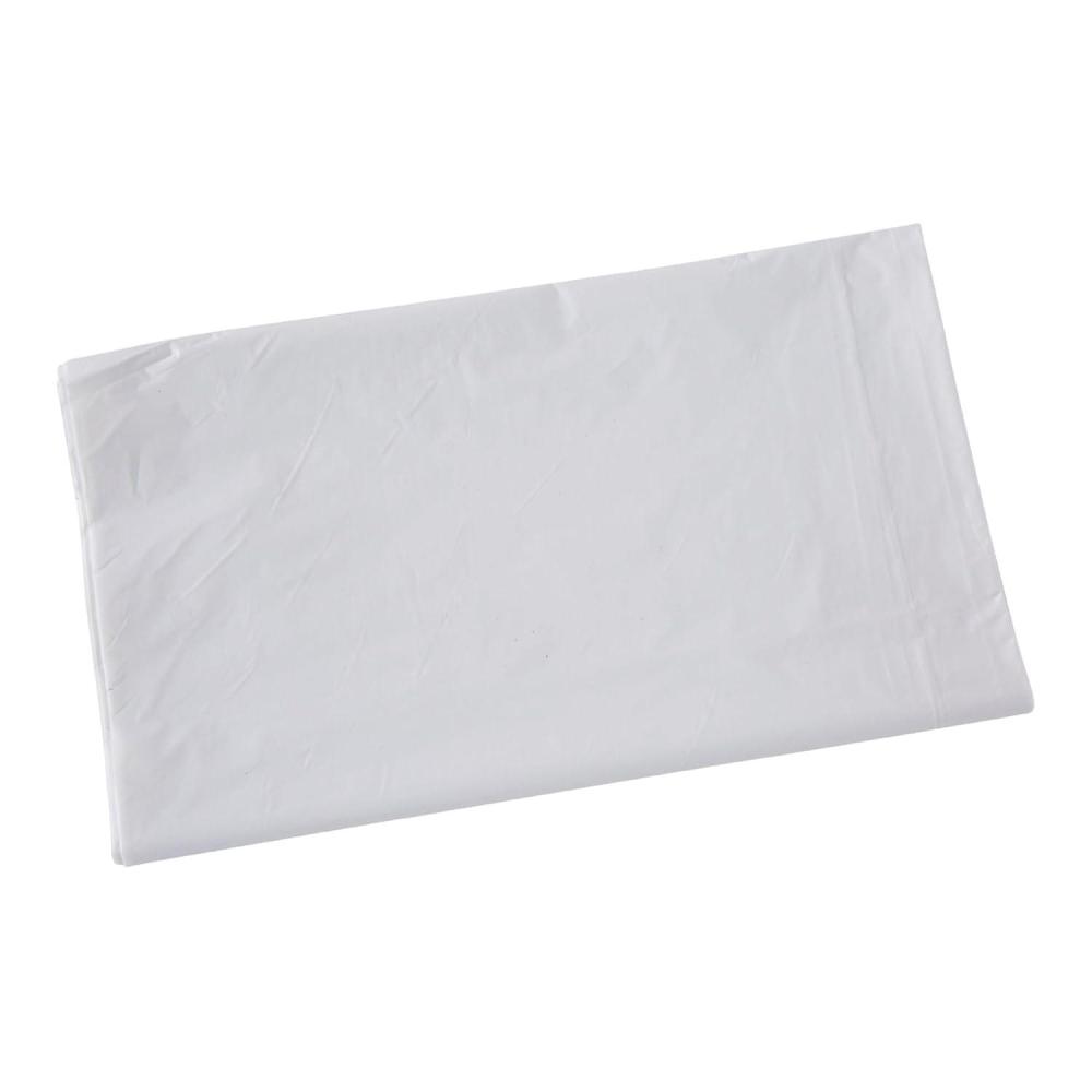 image:imageBoardwalk 56 Gallon 43 x 48  200 Box High Density Industrial Garbage Bags Flat Pack Can Liners Natural Color Flat Pack Star Seal BottomWhite