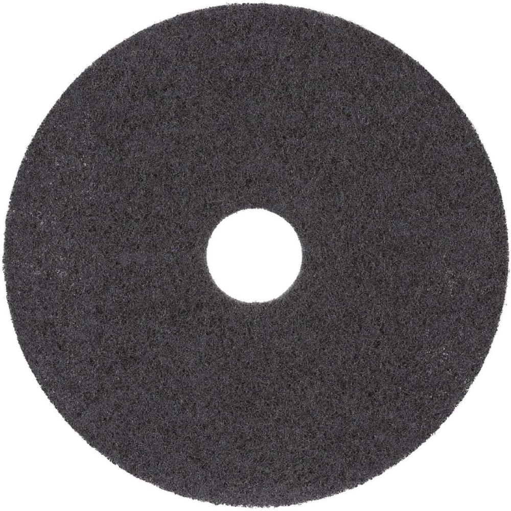 image:imageBoardwalk BWK4019HIP High Performance 19 in Stripping Floor Pads  Grayish Black 5Carton