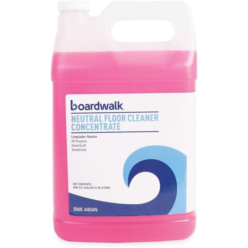 image:imageBoardwalk BWK4404NEA 1 Gallon Bottle Lemon Scent Neutral Floor Cleaner Concentrate1 Count Pack of 1