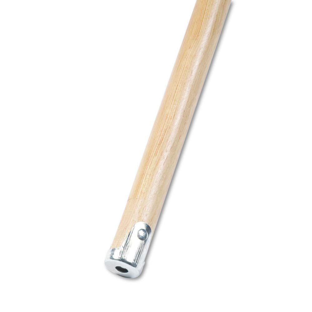 image:imageBoardwalk BWK834 LieFlat Screwin Mop Handle Lacquered Wood 1 18 Diameter x 60 Length Natural