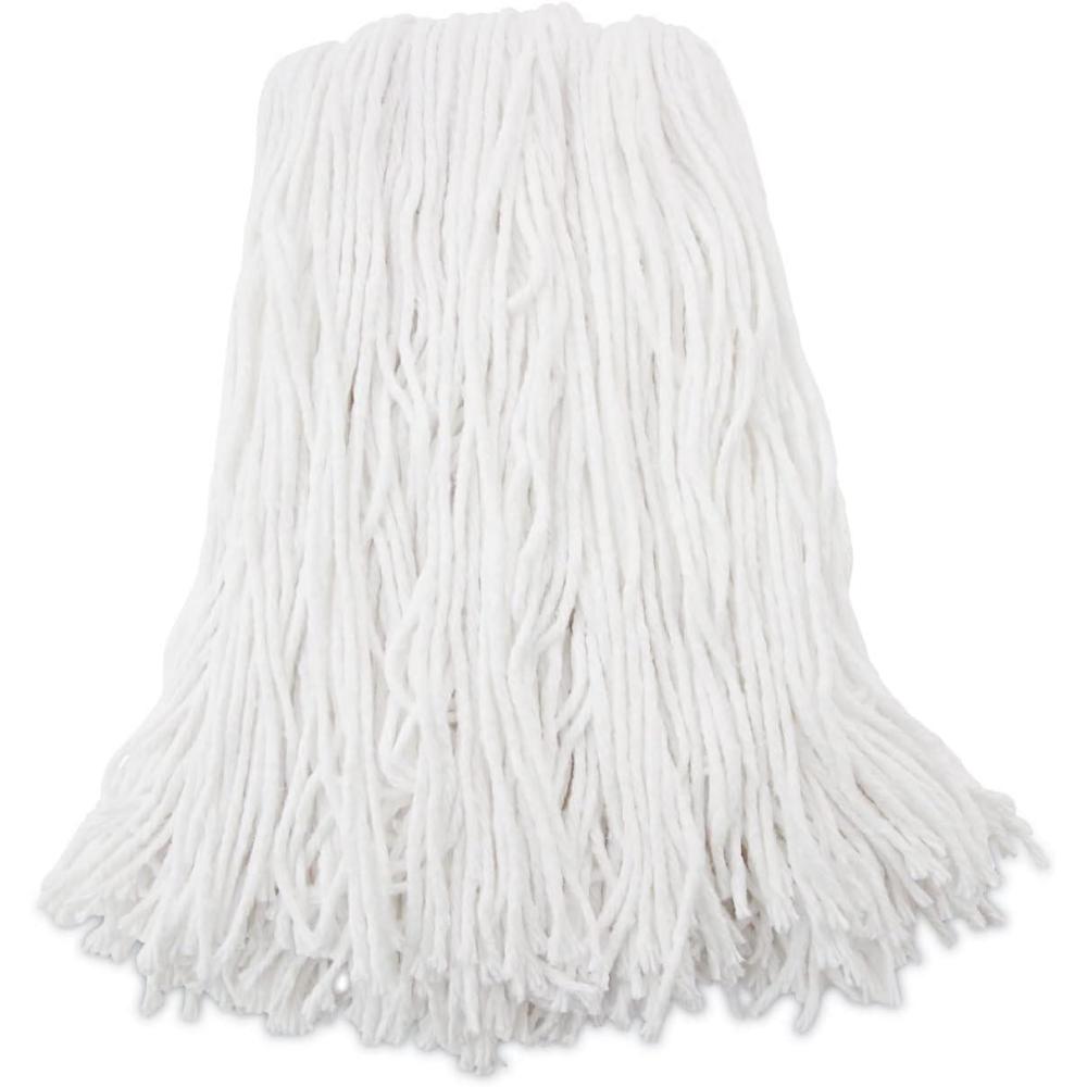 image:imageBoardwalk Premium CutEnd Wet Mop Heads Rayon 16oz White 12Carton