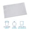 Boardwalk 56 Gallon, 43″ x 48″ – 200 Box High Density Industrial Garbage Bags, Flat Pack Can Liners, Natural Color, Flat Pack, Star Seal Bottom(White)