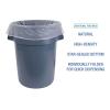 Boardwalk 56 Gallon, 43″ x 48″ – 200 Box High Density Industrial Garbage Bags, Flat Pack Can Liners, Natural Color, Flat Pack, Star Seal Bottom(natural)