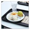 Boardwalk Hi-Impact Plastic Dinnerware, Plate, 3-Compartment, 10″ dia, White, 500/Carton