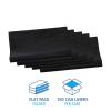 Boardwalk High Density Industrial Can Liners Coreless Rolls, 45 gal, 16 microns, 40 x 48, Natural, 25 Bags/Roll, 10 Rolls/Carton(Black)