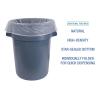 Boardwalk High Density Industrial Can Liners Flat Pack, 60 gal, 13 microns, 38 x 60, Natural, 200/Carton