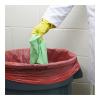Boardwalk Linear Low Density Health Care Trash Can Liners, 33 gal, 1.3 mil, 33 x 39, Red, 150/Carton