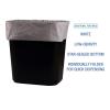 Boardwalk Linear Low Density Industrial Can Liners, 10 gal, 0.5 mil, 24 x 23, White, 500/Carton