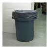 Boardwalk Linear Low Density Industrial Can Liners, 45 gal, 1.3 mil, 40 x 46, Gray, 100/Carton