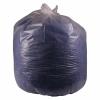 Boardwalk Recycled Low-Density Polyethylene Can Liners, 60 Gallon Garbage Bags, 1.4 mil, 38″ x 58″, Clear, 10 Bags/Roll, 10 Rolls/Carton