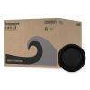 Boardwalk Hi-Impact Plastic Dinnerware, Plate, 6″ dia, Black, 1,000/Carton