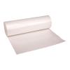 Boardwalk High Density Industrial Can Liners Coreless Rolls, 60 gal, 13 microns, 38 x 60, Natural, 25 Bags/Roll, 8 Rolls/Carton