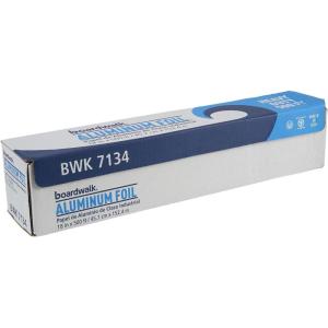 Boardwalk 7134 Extra Heavy-Duty Aluminum Foil Roll, 18″ x 500 ft, Silver