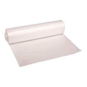 Boardwalk High Density Industrial Can Liners Coreless Rolls, 45 gal, 16 microns, 40 x 48, Natural, 25 Bags/Roll, 10 Rolls/Carton(Transparent)