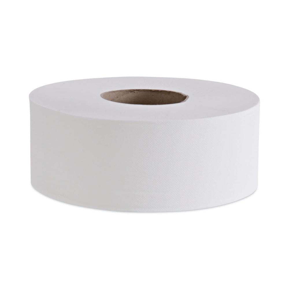 image:imageBoardwalk Jumbo Roll Bathroom Tissue Septic Safe 2Ply White 34 x 1000 ft 12 RollsCarton