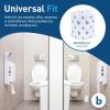 Boardwalk 2-Ply Bulk Toilet Paper Rolls for Professional and Commercial Use | 125 Feet Septic Safe Single Roll Toilet Paper Rolls | 500 White 4.5″ x 3″ Sheets per Roll | 96 Count per Box