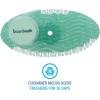Boardwalk CURVP010I060M02AAS8100 Solid Curve Air Freshener – Cucumber Melon Fragrance, Green (10/Box)