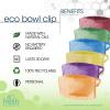 Fresh Products Eco Bowl Clip Air Freshener Versatile Design Toilet Freshener Trash Freshener Chemical Free Natural Oils Discreet Lasts 30 Days Made in the USA Cucumber Melon 12 pk(Variety Pack)