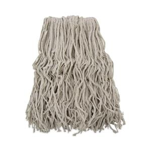 Boardwalk Cotton Mop Head, Cut-End, #32, White, 12/Carton