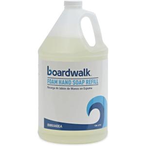 Boardwalk Foaming Hand Soap, Herbal Mint Scent, 1 gal Bottle