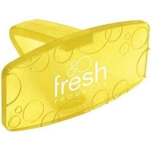 Fresh Products Eco Bowl Clip Air Freshener Versatile Design Toilet Freshener Trash Freshener Chemical Free Natural Oils Discreet Lasts 30 Days Made in the USA Cucumber Melon 12 pk(Multi)