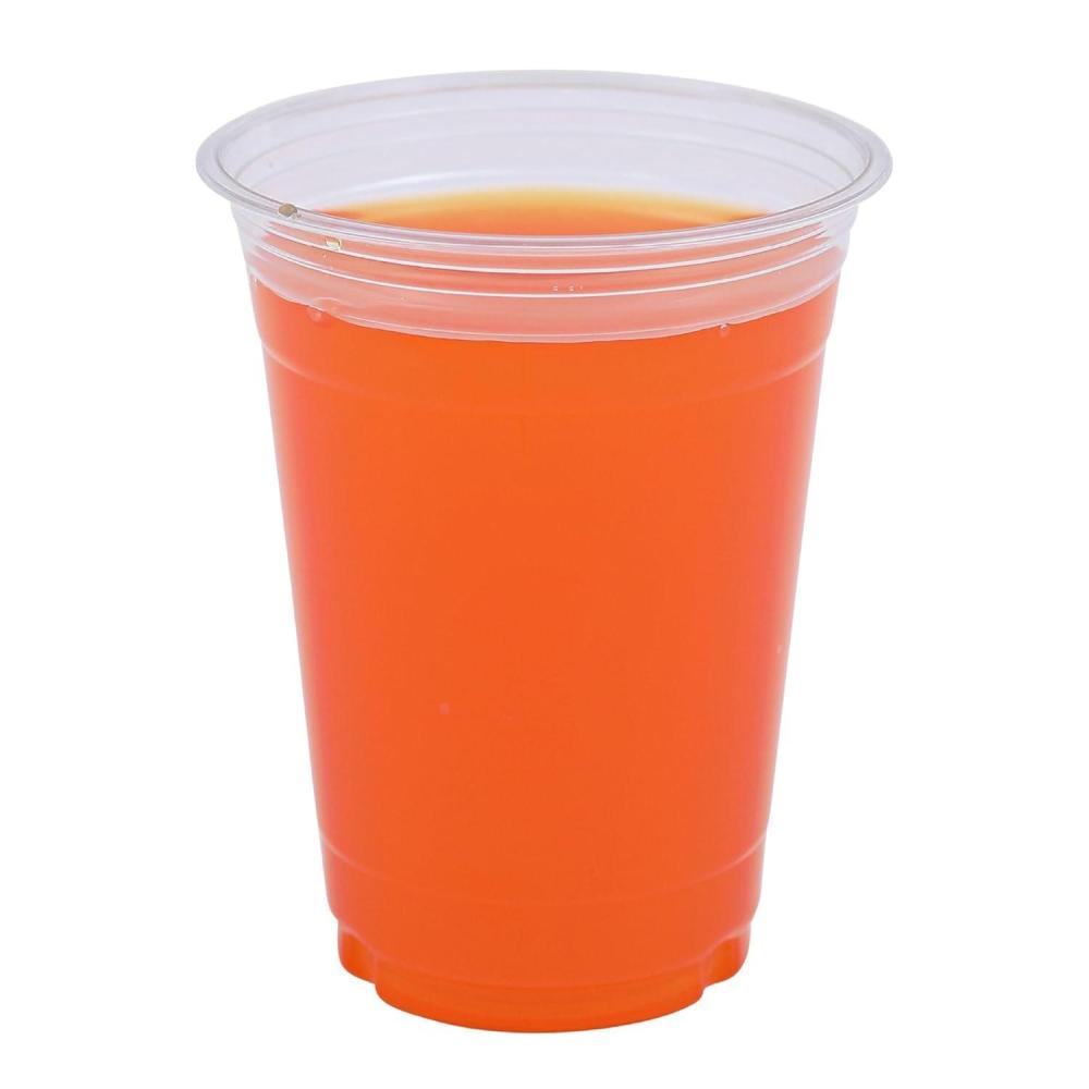 image:imageBoardwalk Clear Plastic Cold Cups 16 oz PET 50 CupsSleeve 20 SleevesCarton