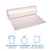 Boardwalk High Density Industrial Can Liners Coreless Rolls, 60 gal, 16 microns, 38 x 60, Natural, 25 Bags/Roll, 8 Rolls/Carton