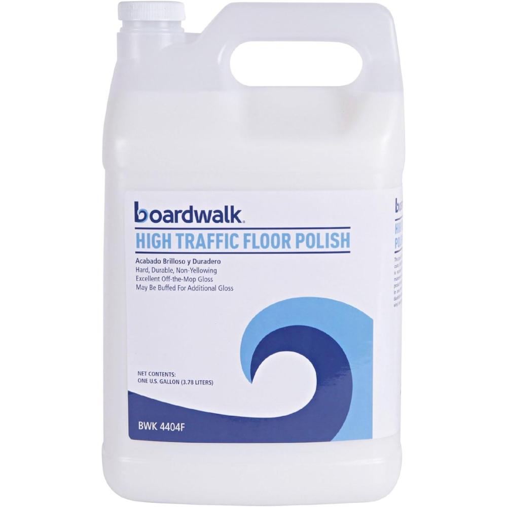 image:imageBoardwalk BWK4404FEA 1 Gallon Bottle High Traffic Floor Polish1 Fl Oz Pack of 1