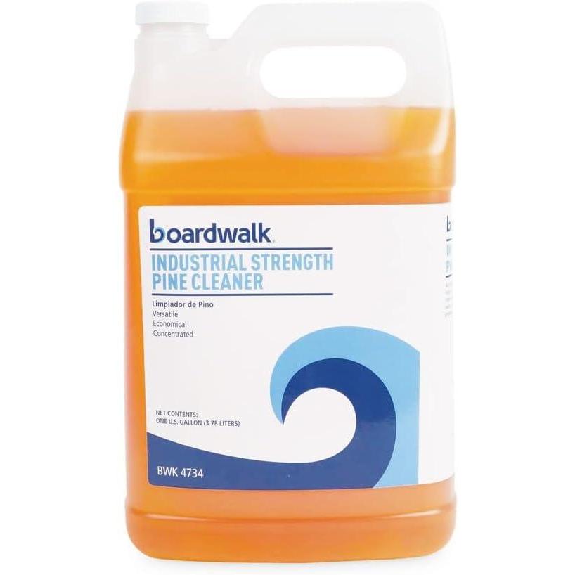image:imageBoardwalk BWK4734EA 1 Gallon Bottle Industrial Strength Pine Cleaner128 Fl Oz Pack of 1