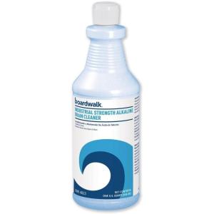 Boardwalk BWK 4823EA 32 oz Bottle Unscented Industrial Strength Alkaline Drain Cleaner