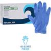 Boardwalk Disposable General-Purpose Nitrile Gloves, Large, Blue, 4 mil, 100/Box(380lbxa)